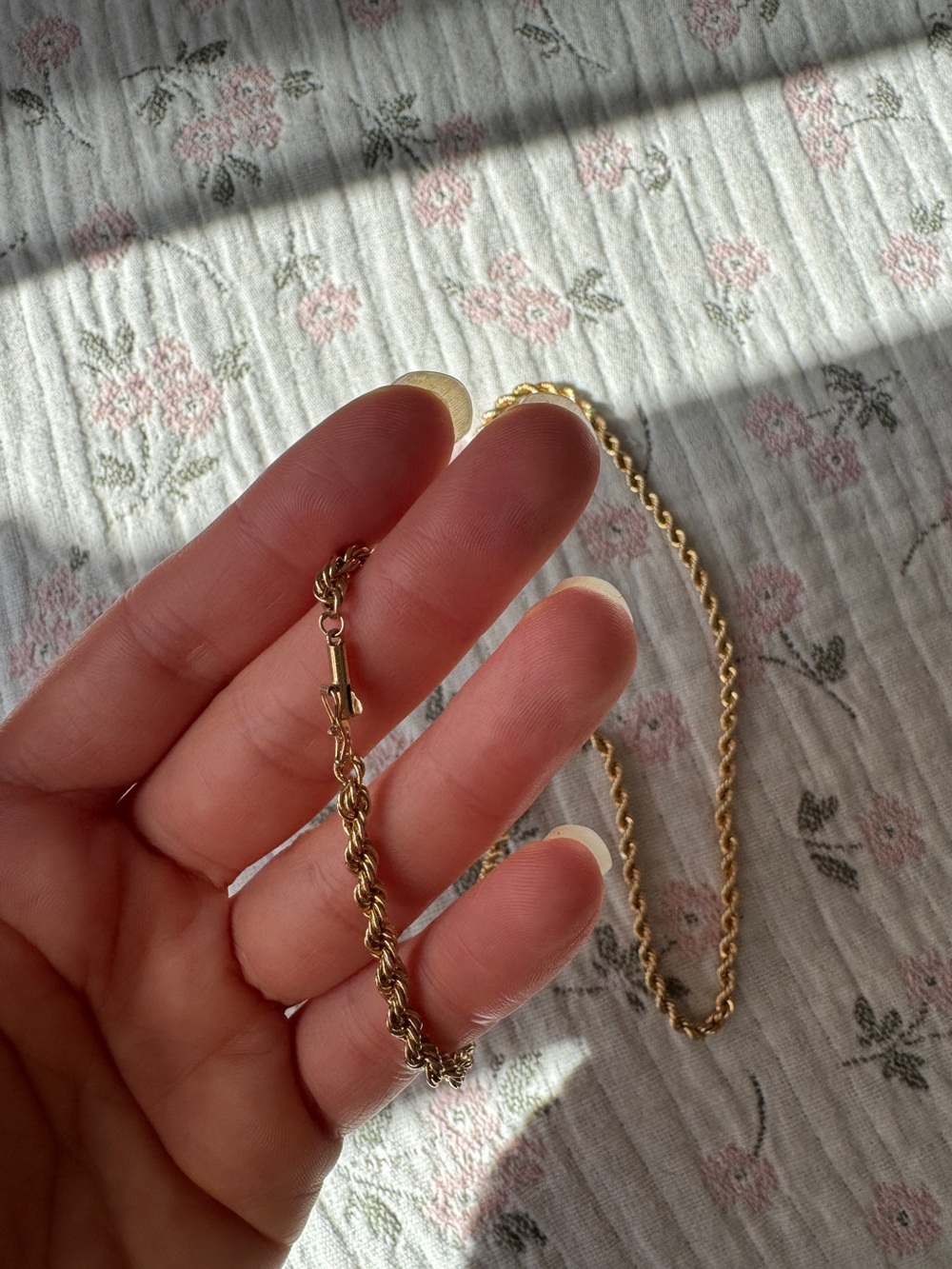 14k Classic Gold Rope Chain Necklace - Women's Jewelry